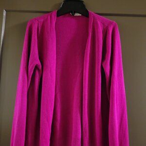 Deep Fuschia Cardigan